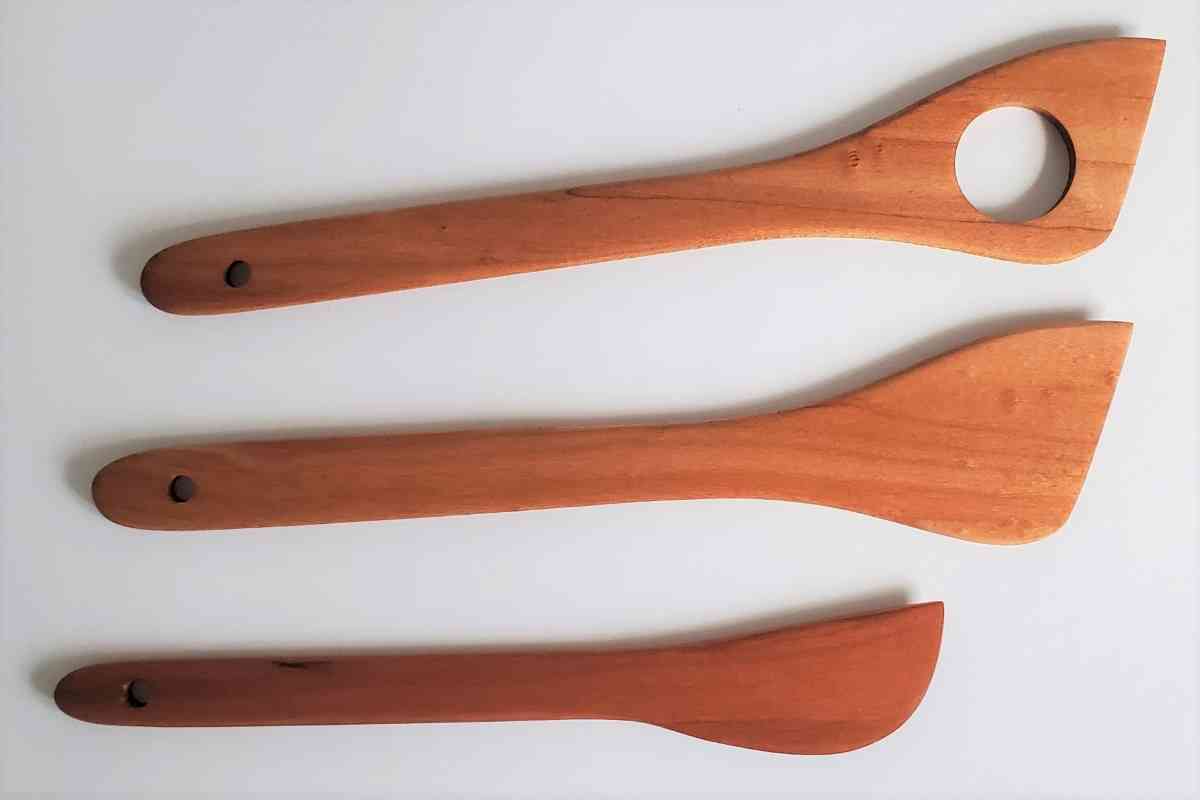Paddle Stirrer Left or Right Hand Stirring Utensil Wood 