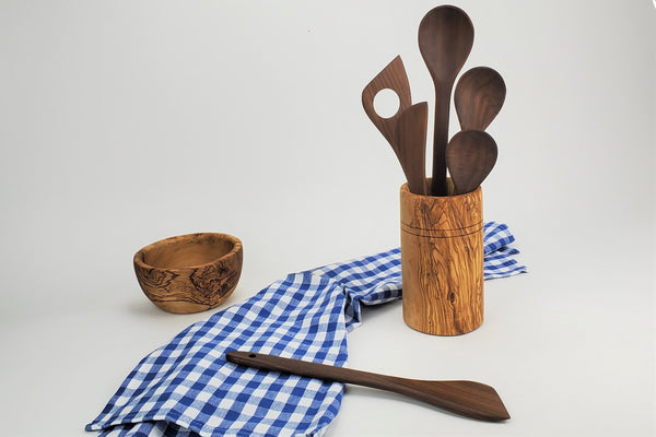 Cherry Wooden Spoon Set  New Hampshire Bowl and Board