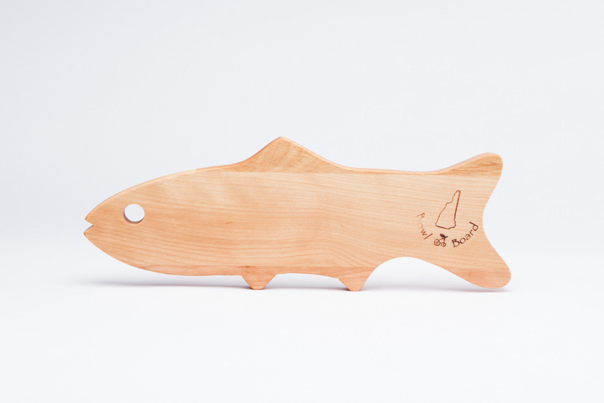 Fish Shaped Cutting board - Words with Boards, LLC