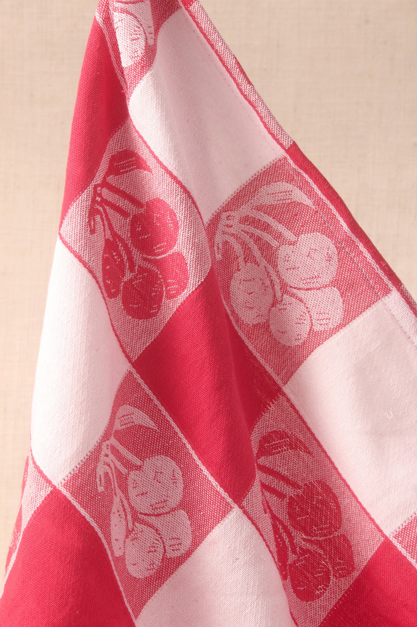Red Cherries Dish Towel  New Hampshire Bowl and Board