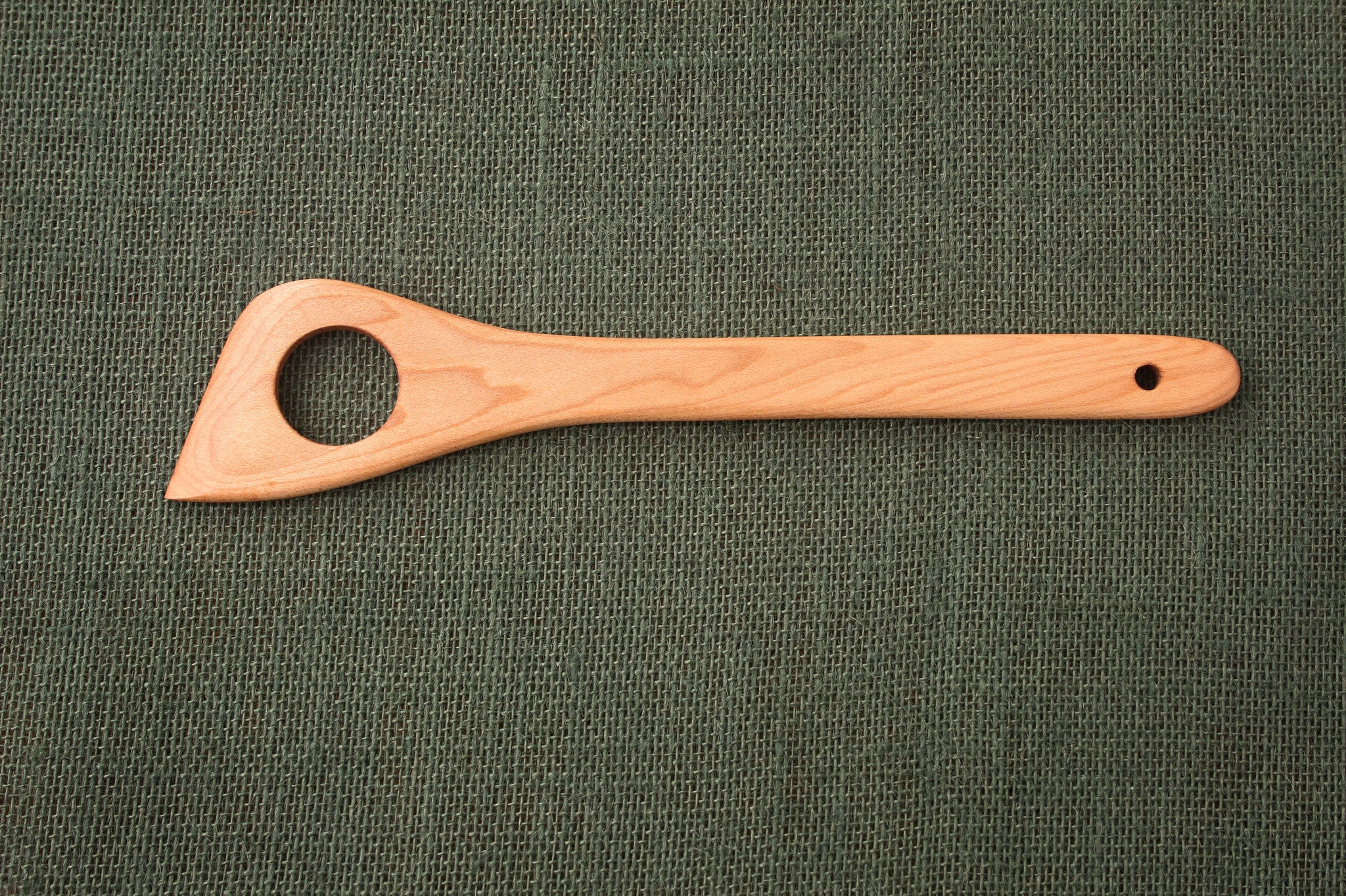 Wooden Spatula with Hole  New Hampshire Bowl and Board