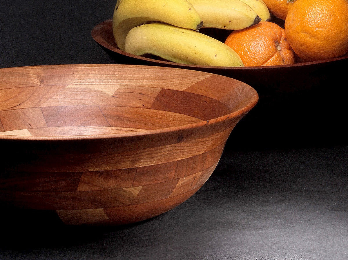 Mixed Wood Cutting Board Integrated Bowl Scoop Organic american made – T.Y.  Fine Furniture
